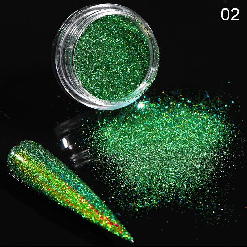 Aurora Magic Nail Powder Nail Glitter