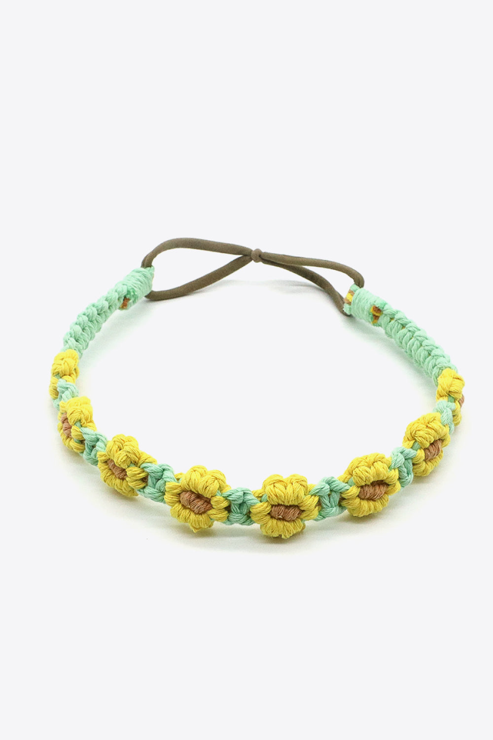 Assorted 2-Pack In My Circle Daisy Macrame Headband 