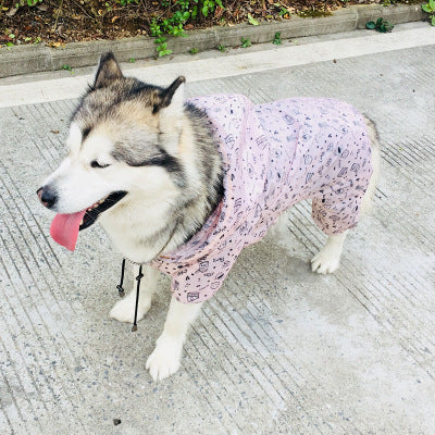 Dog raincoat 