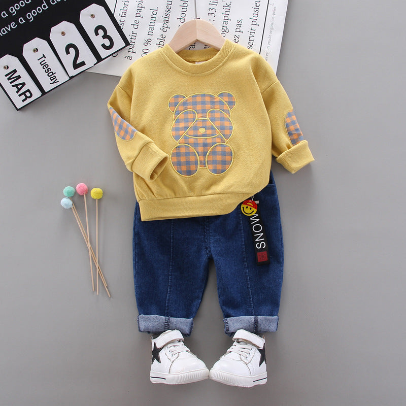 Children's sweater suit