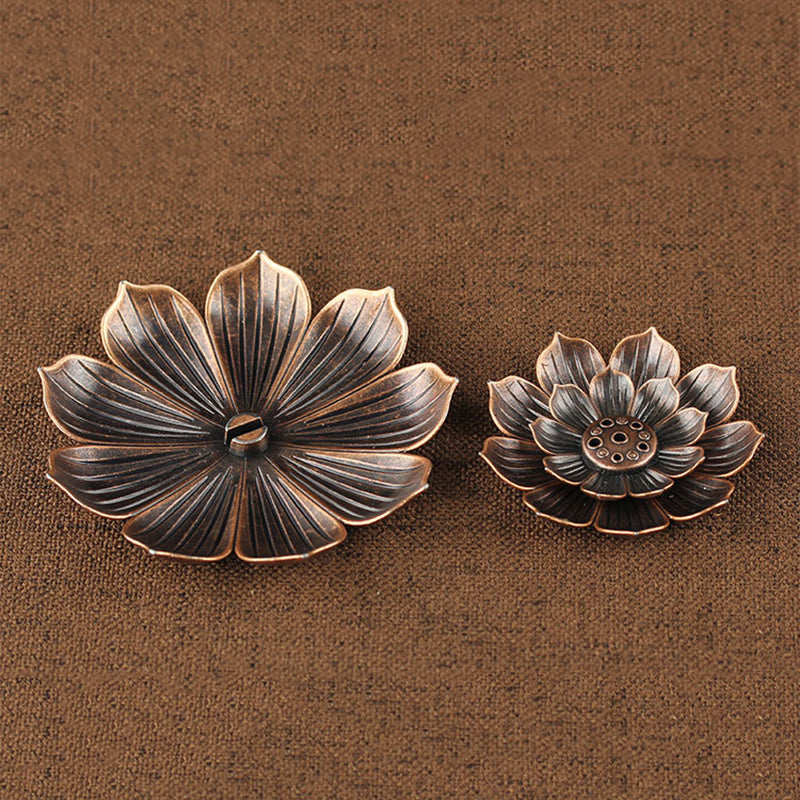 Zinc Alloy Lotus Incense Stick