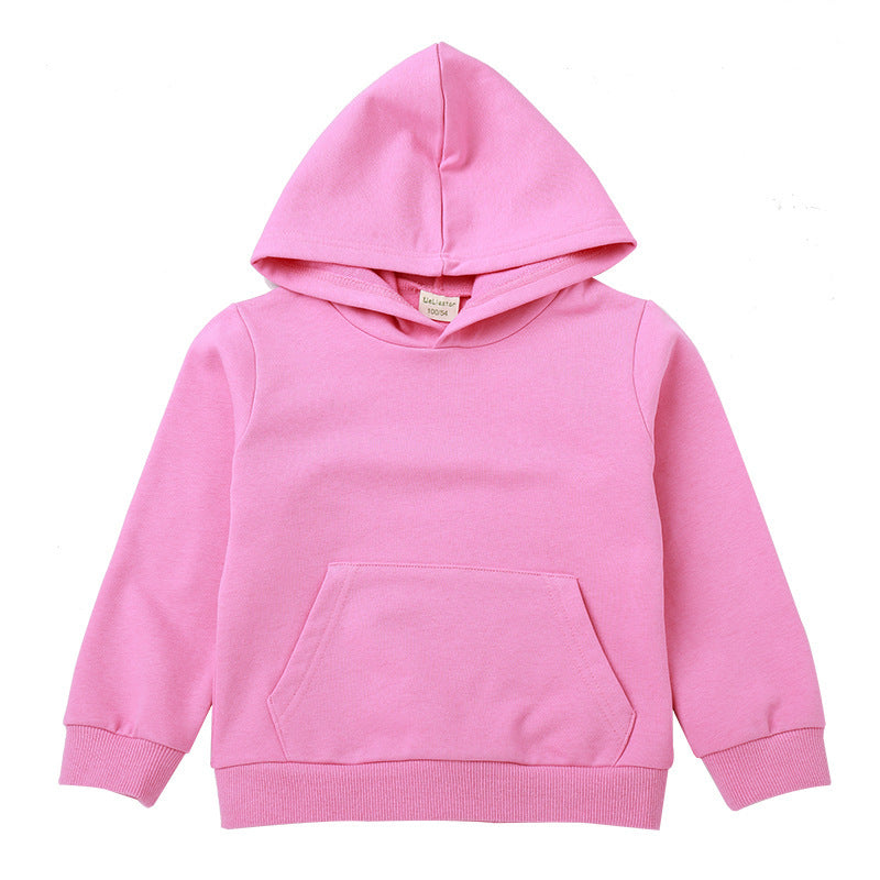 Long-sleeved hooded children's sweater