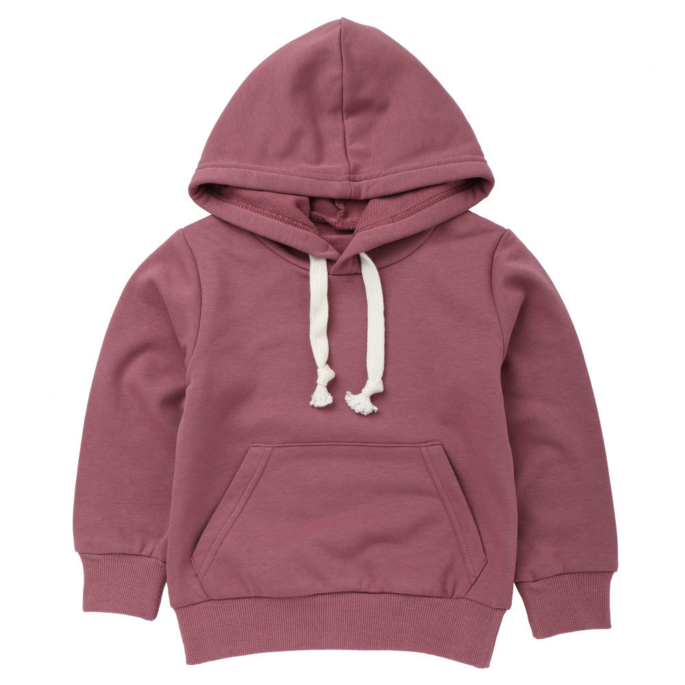 Long-sleeved hooded children's sweater