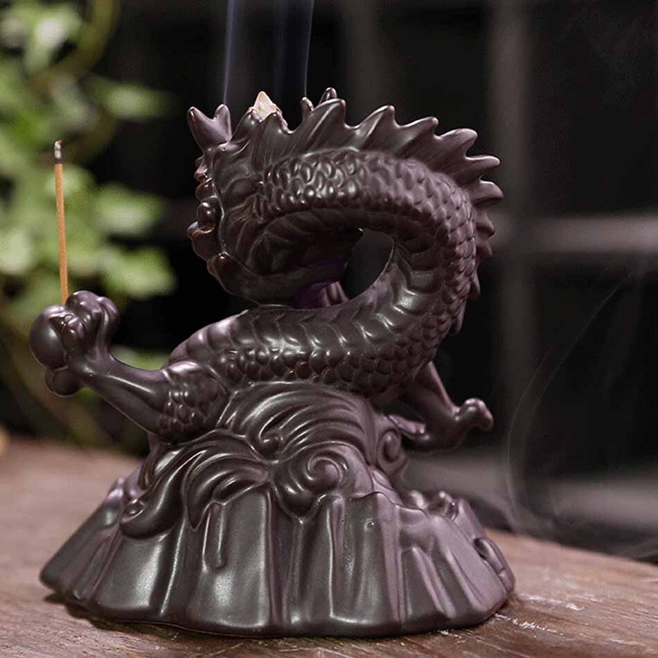 Xianglong Backflow Incense Burner LED Light Home Decoration Decoration