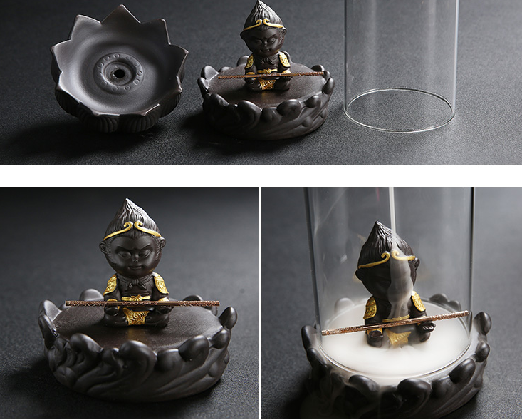 Goku Back Incense Burner