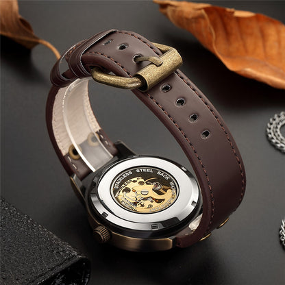 Hollow mechanical watch