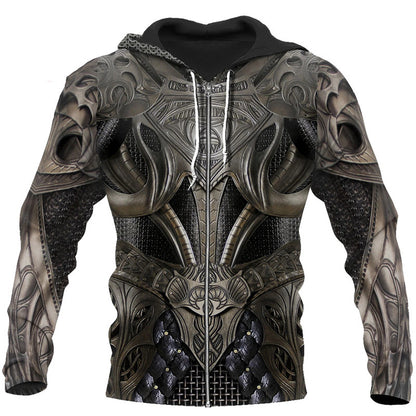 Knight Armor Men's Hoodie Knight Templar Hoodie