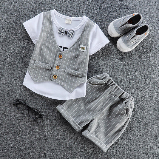 Children's Clothing Vest Short-Sleeved Suit New Summer Children's Children's Suit