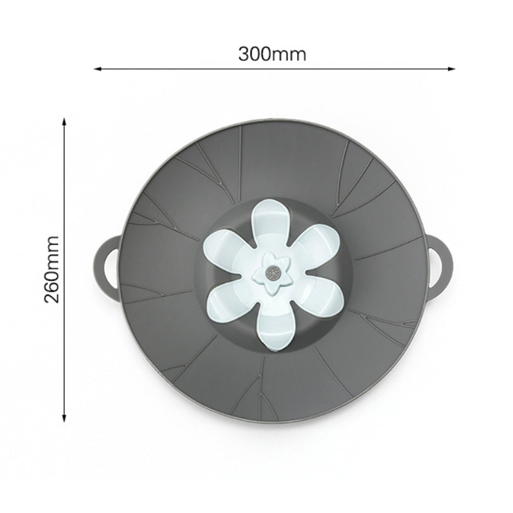 Kitchen Gadget Silicone Spill-Proof Pot Utensil Cover Kitchen Tools Flower Type Baking Tools 