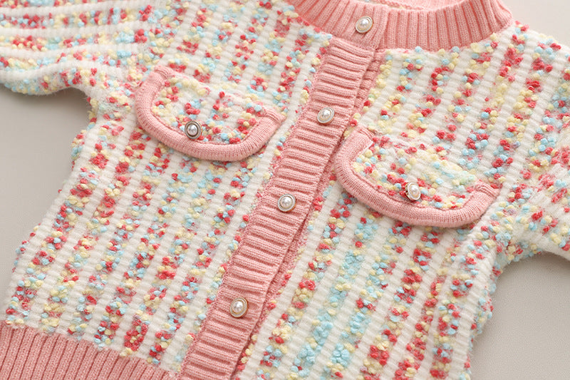 Children's Sweater Loop Thread Three Color Set