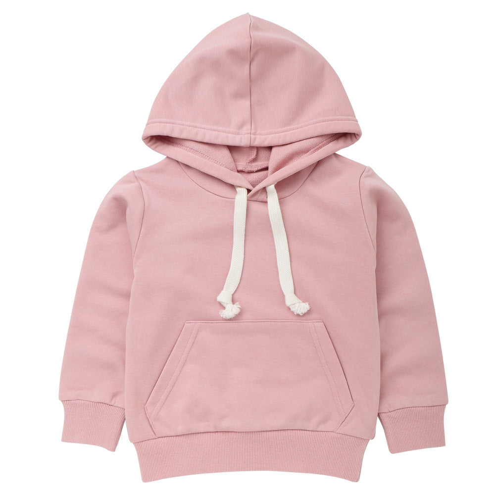 Long-sleeved hooded children's sweater