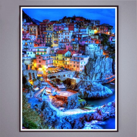 5D Diamond Painting - Cinque Terre schilderen