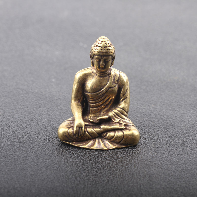 Antique Antique Bronze Buddha Statue