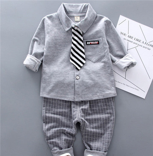 Two-piece Children's Western Style Shirt