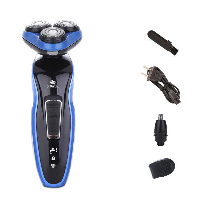 4-in-1 Rechargeable Electric Shaver and Trimmer for Men