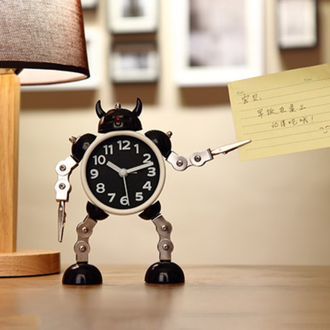 Robot alarm clock