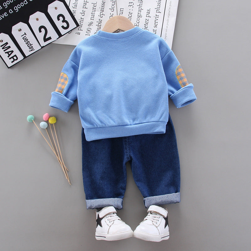 Children's sweater suit