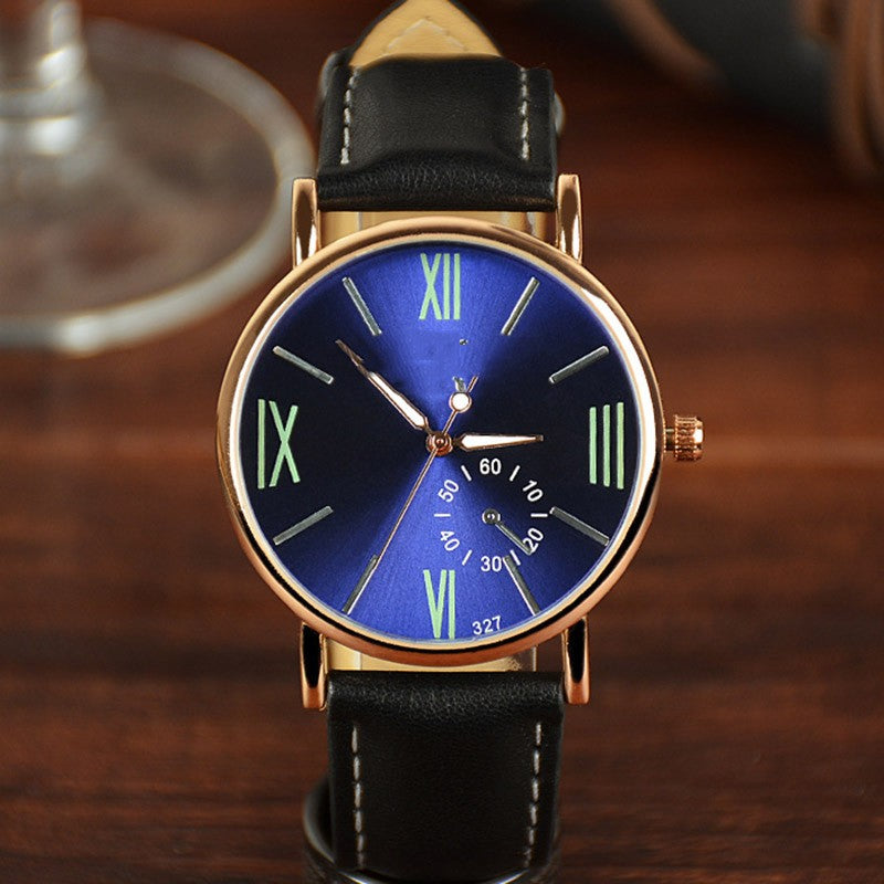 Roman Scale Belt Waterproof Luminous Watch