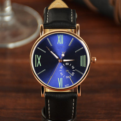 Roman Scale Belt Waterproof Luminous Watch