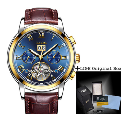 Tourbillon mechanical men's watch