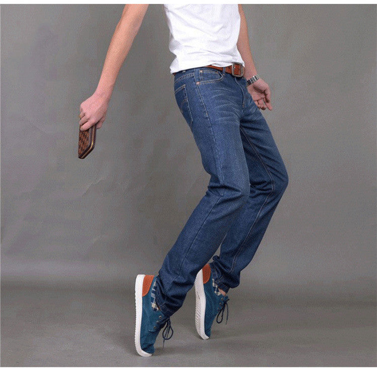 Breathable casual men's jeans