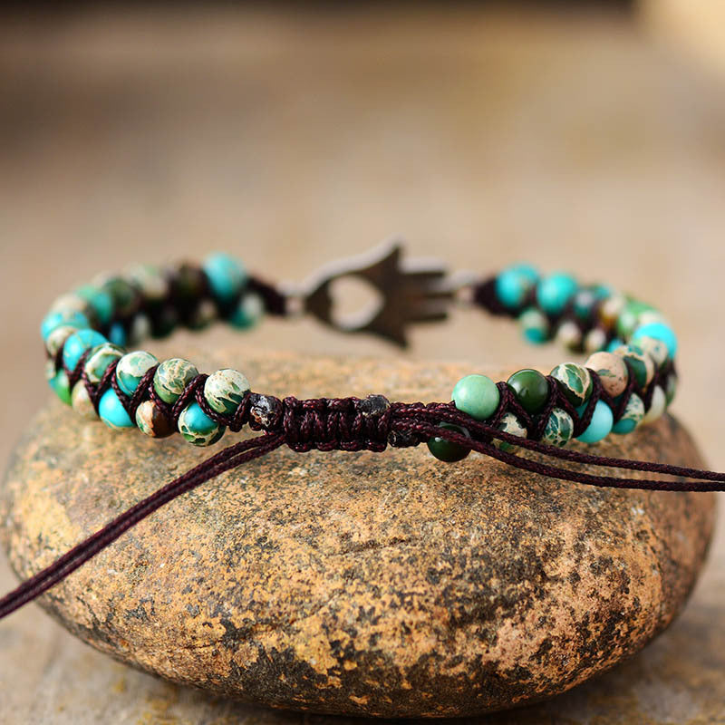 Turquoise Beaded Bracelet 