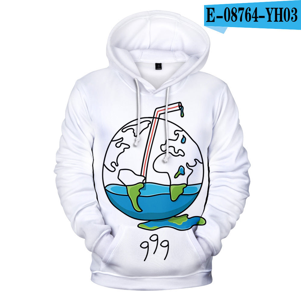 Hip-hop singer Juice Wrld 3D Hoodie