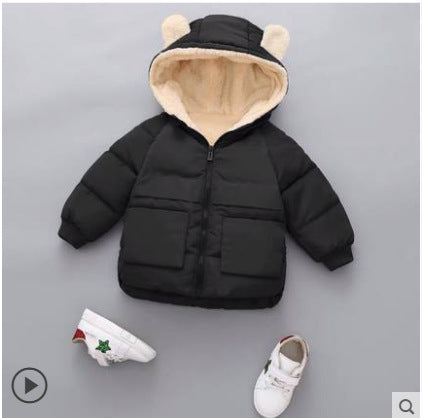 Fashion Children's Thick Hooded Winter Padded Jacket