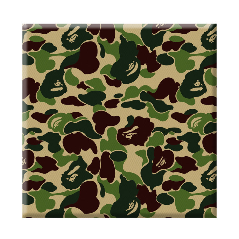 Trendy Camouflage Frameless Decorative Painting