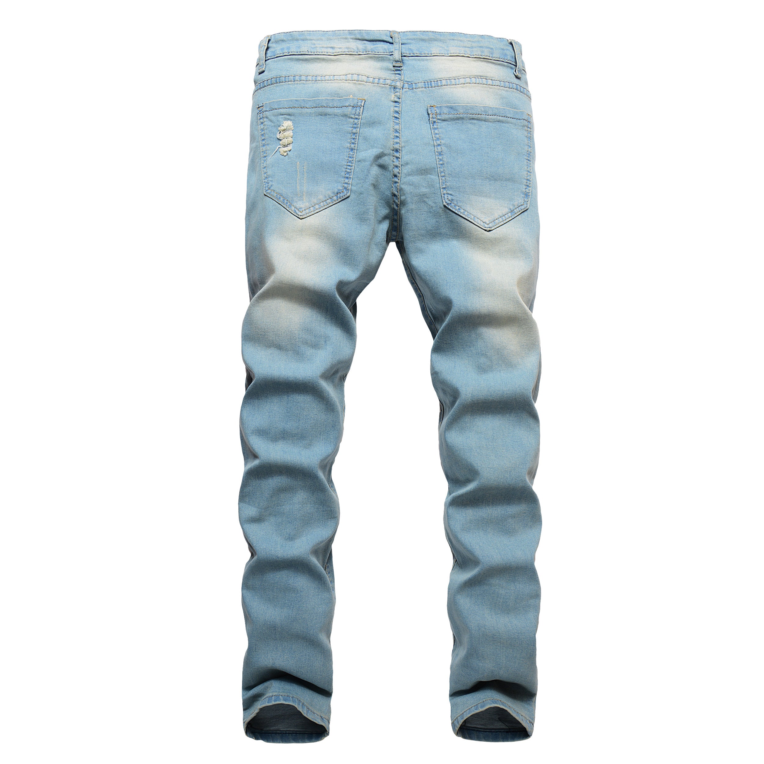 Men's Street Men's Hole Jeans Men's Trousers