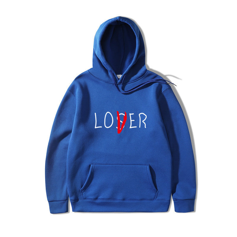 Printed Hooded Sweater men's and women's hoodies