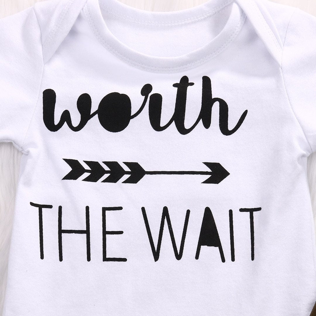 Worth The Wait Baby Boy's Set