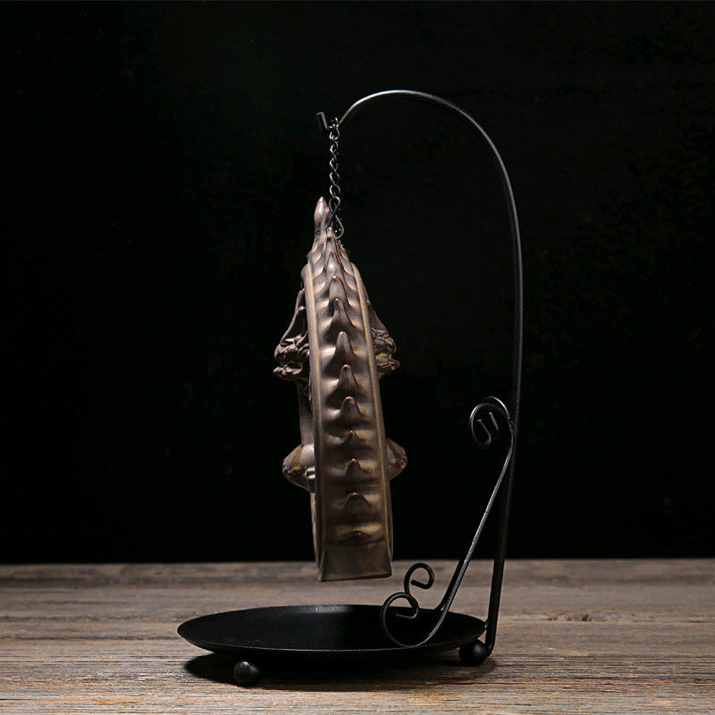 Reflux incense burner