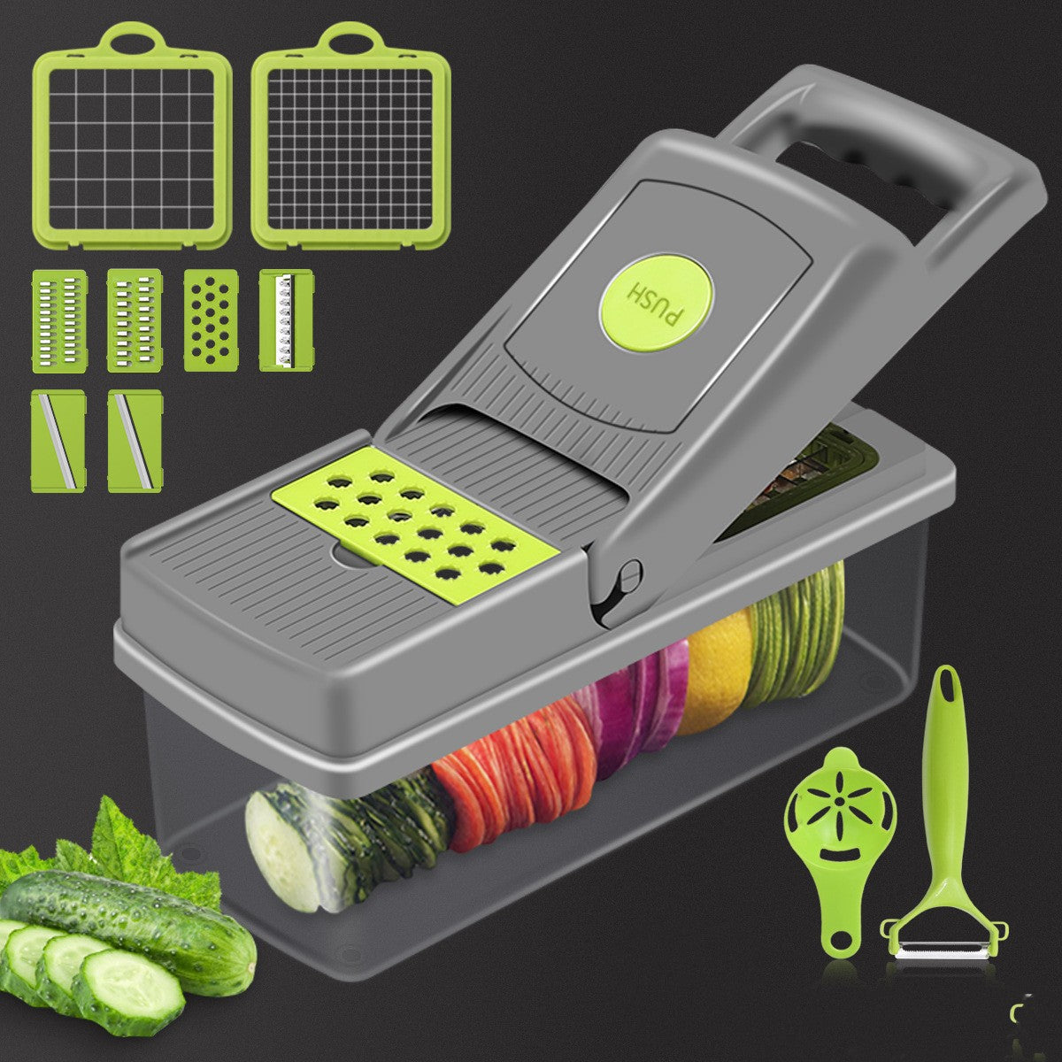 Household Kitchen Gadgets Vegetable Cutter Silk Cutter 