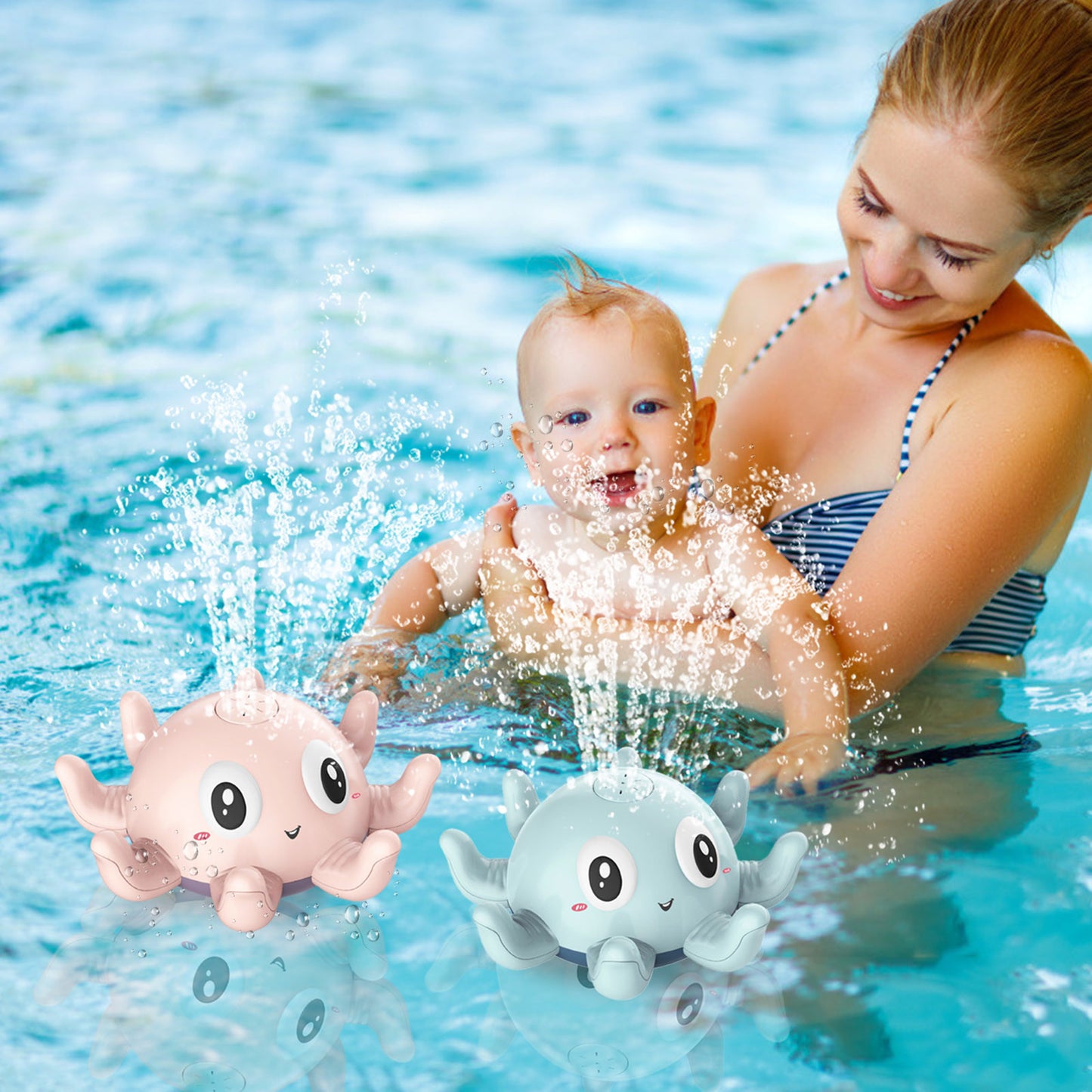 Automatic Water Spray Bath Toys 