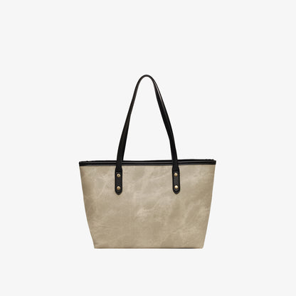 PU Leather Tote Bag 