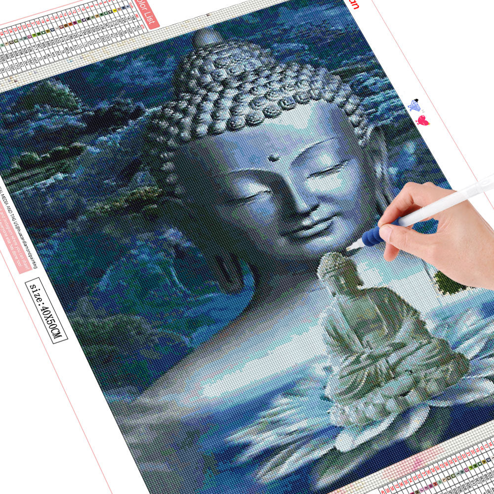 5d DIY Diamond Painting Kit Buddha Rhinestone Embroidery