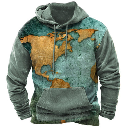 Digital Printing Street Sports Fashion Trend Hoodie