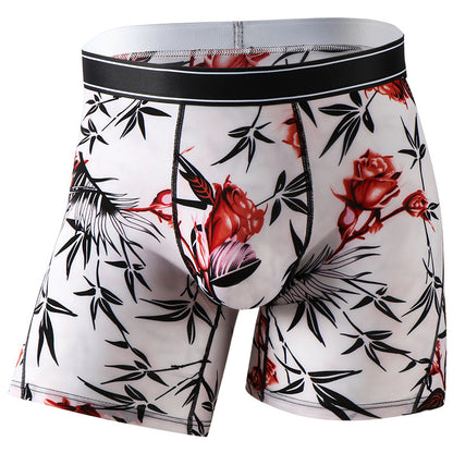 Men's Boxer Shorts Ice Silk Boxer Shorts 