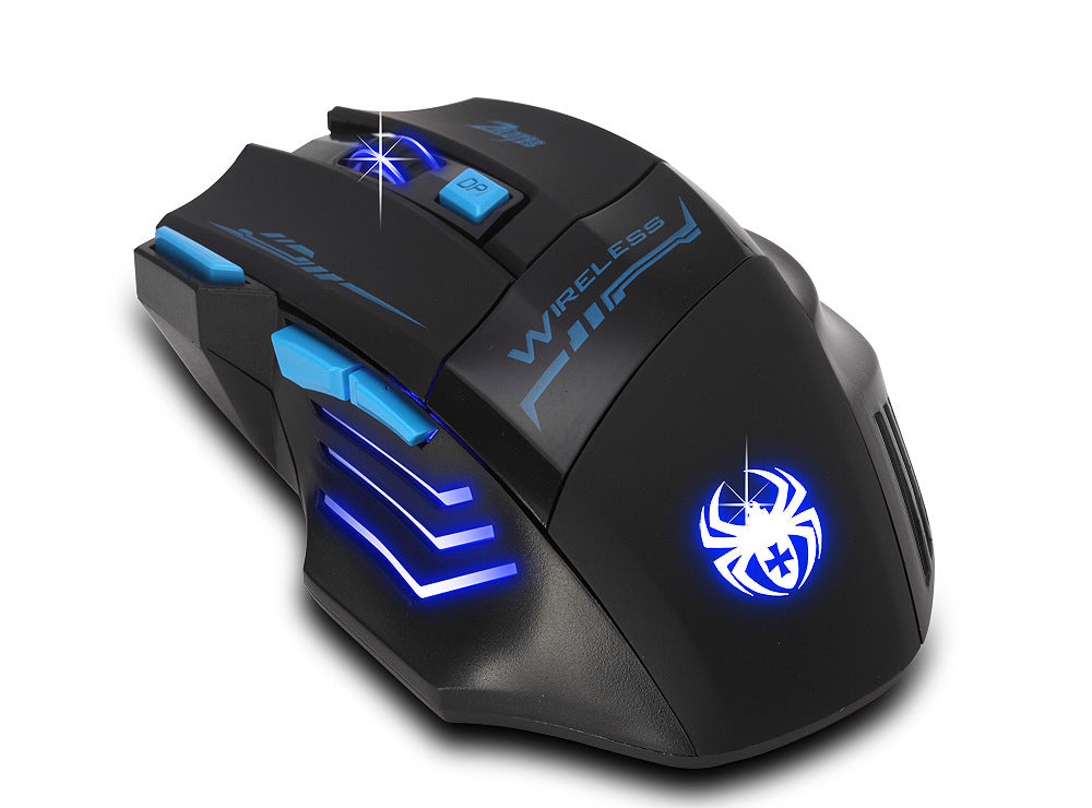 Master ZELOTES Wireless Gaming Mouse 2.4G Wireless Mouse OEM Luminous Optical Mouse F-14