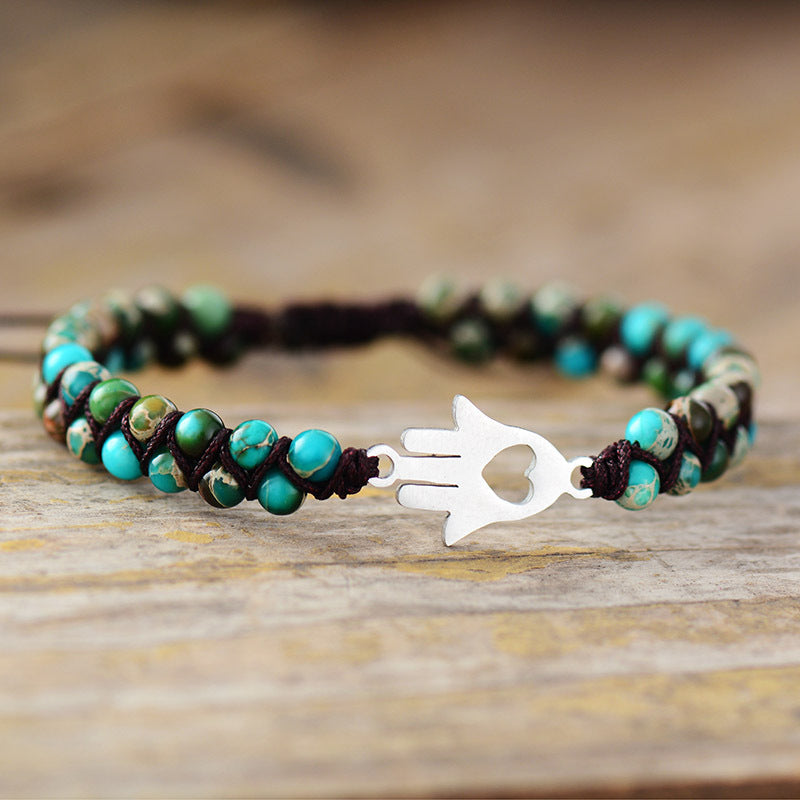 Turquoise Beaded Bracelet 