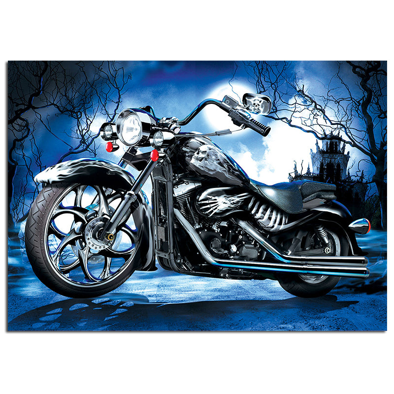 Motorcycle Diamond Painting Abstract Art Embroidery Decoration