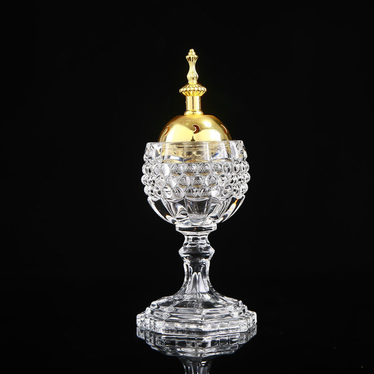 Crystal Incense Burner Burns Incense Pills Directly