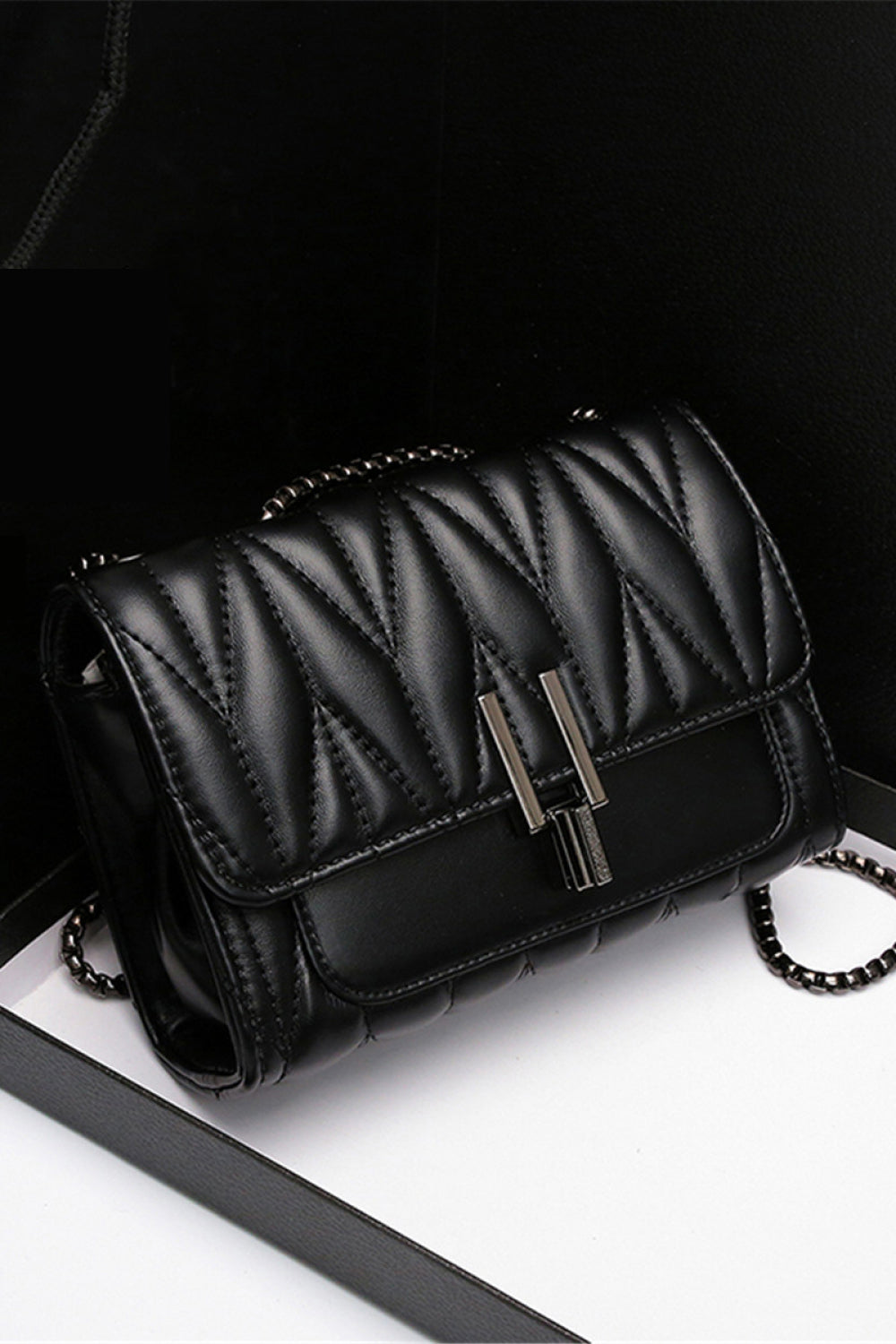 Adored PU Leather Crossbody Bag 