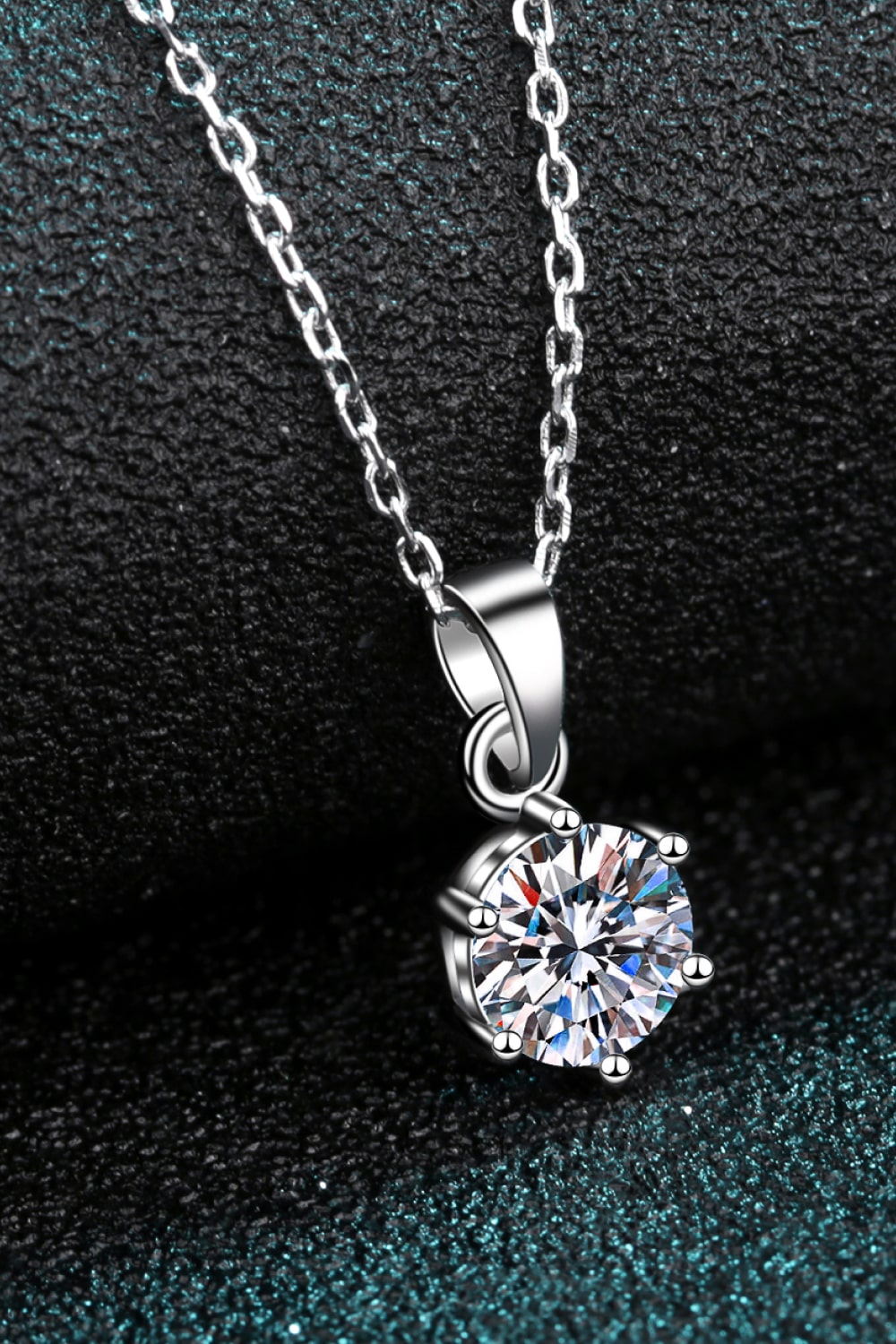 Adored Get What You Need Moissanite Pendant Necklace 