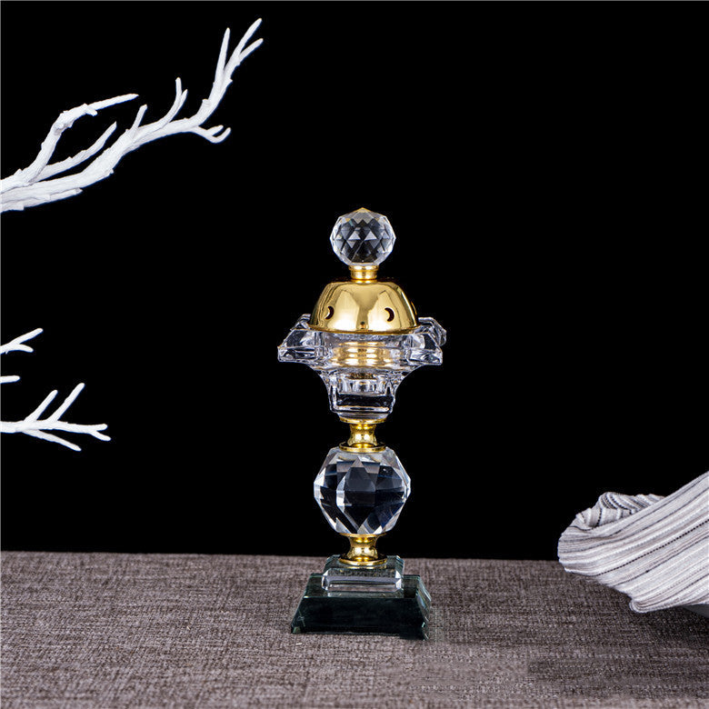 Crystal Incense Burner Burns Incense Pills Directly