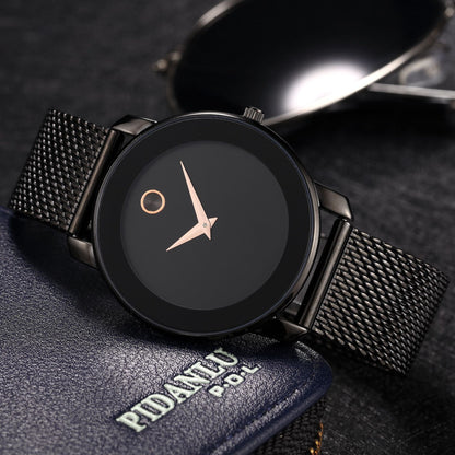 Business mesh strap watch