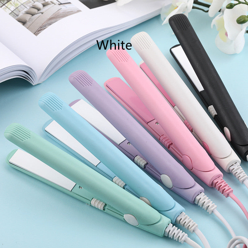 Hair Curler And Straightener Dual-use Ceramic Hair Perm Electric Hair Straightener 