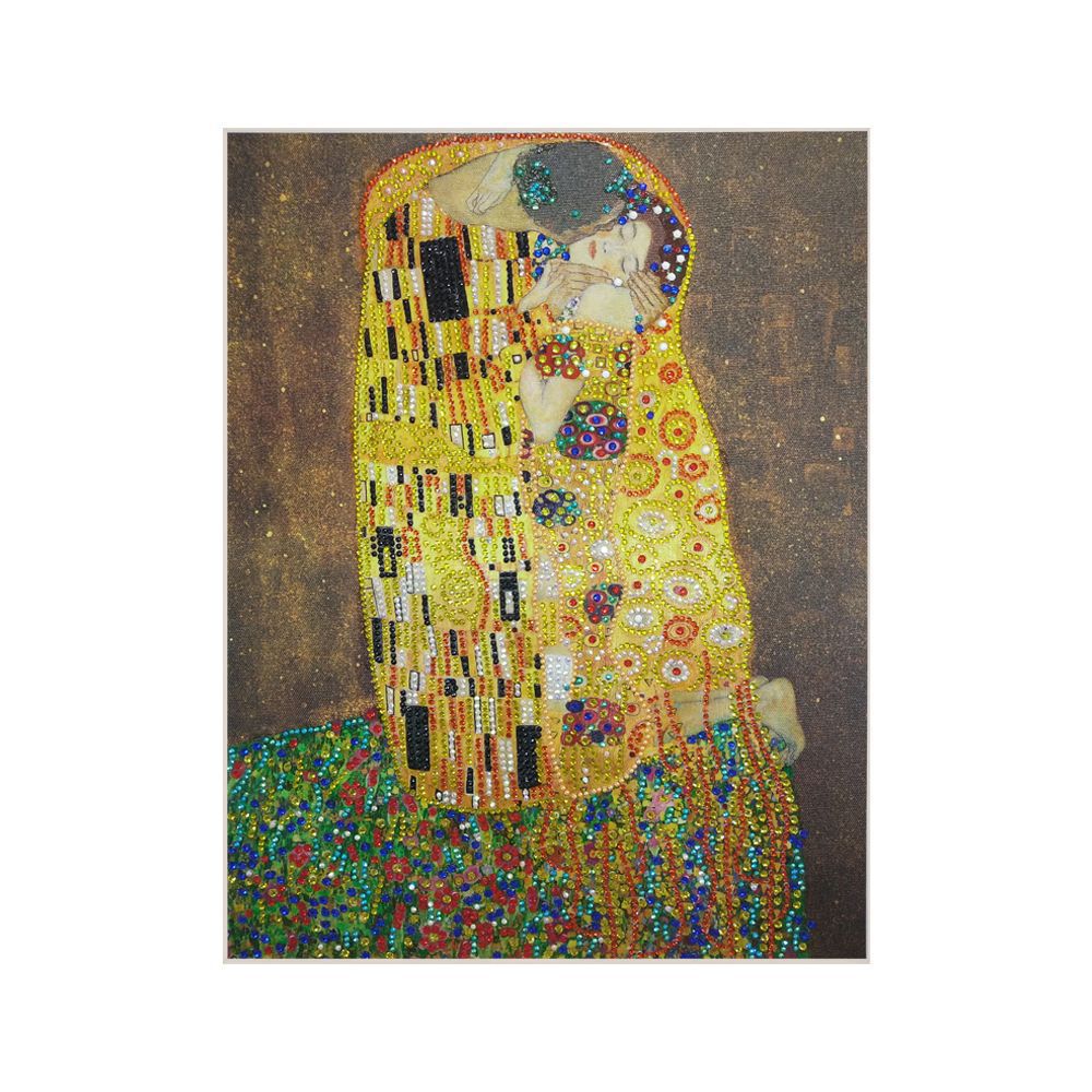 The Kiss By Gustav Klimt Special Shape  Diamond Painting