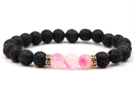 15 Colors Black Lava Stone Imperial Chakra Beads Essential Oil Diffuser Bracelet Balance Yoga Pulseira Feminina Buddha Jewelry